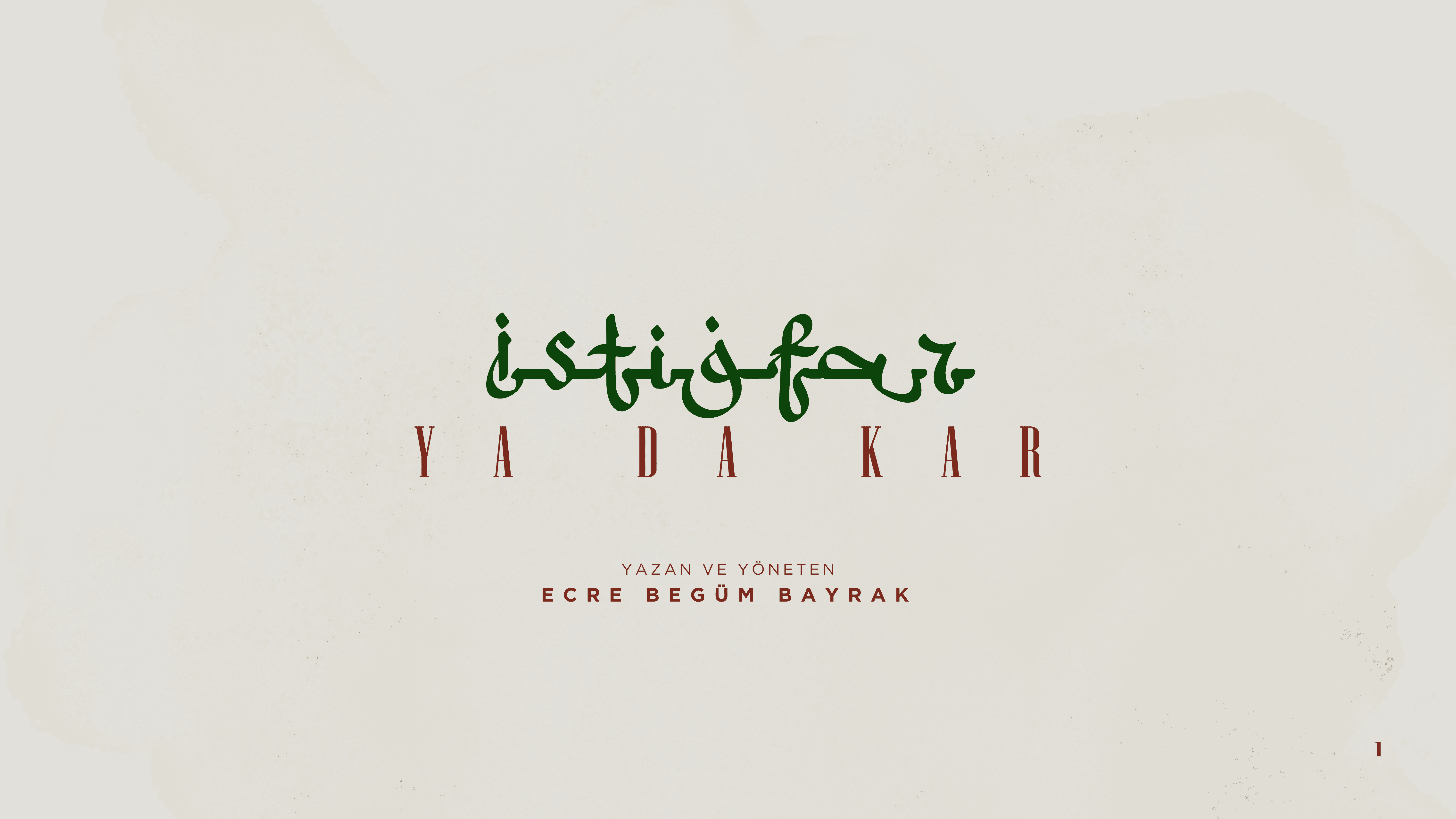 İstiğfar ya da Kar isimli proje profil fotoğrafı