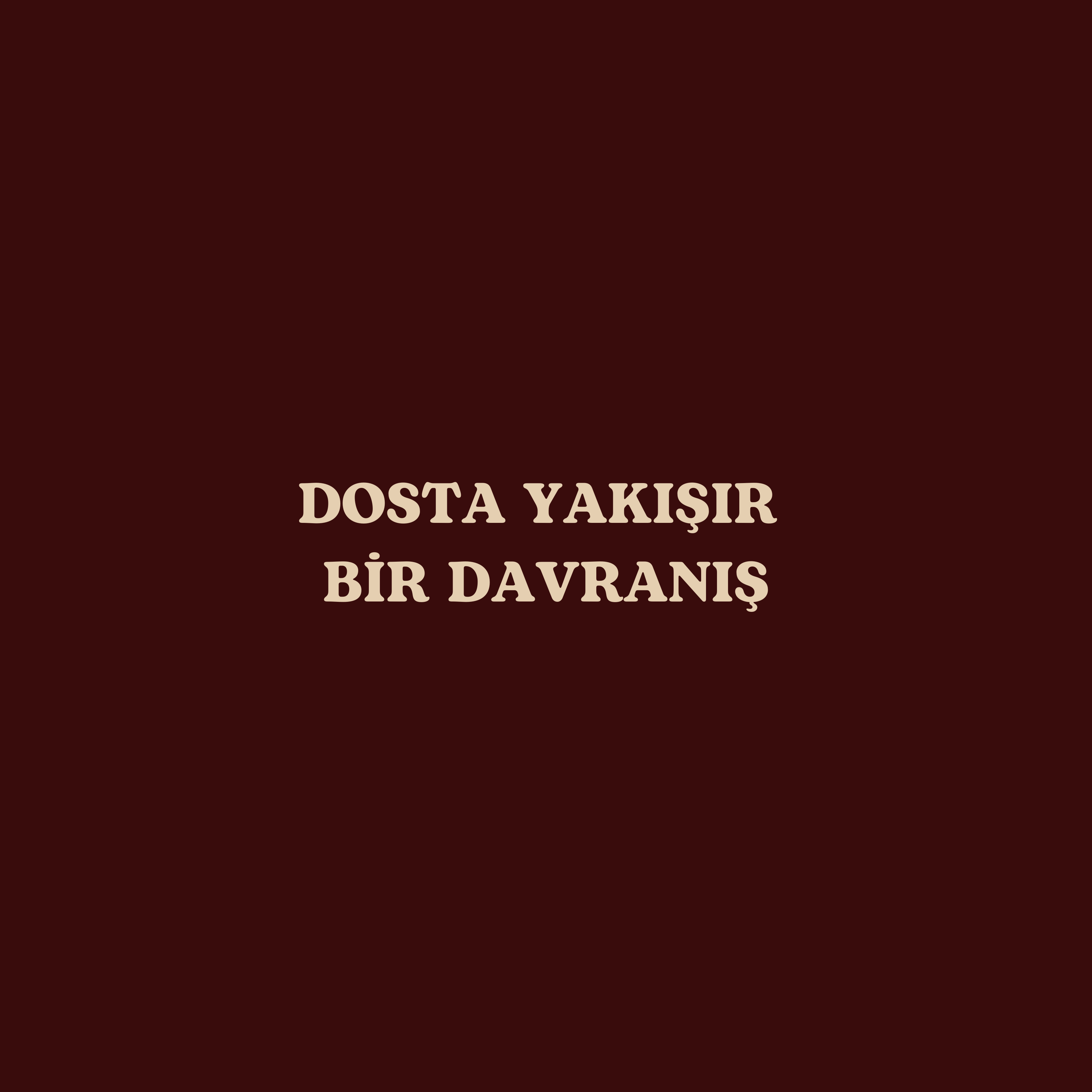 Dosta Yakışır Bir Davranış isimli proje profil fotoğrafı